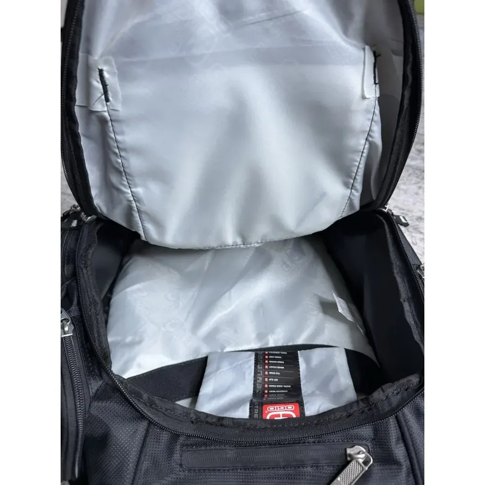 OGIO Metro Computer Laptop Backpack, Black AB Embroidery NWOT